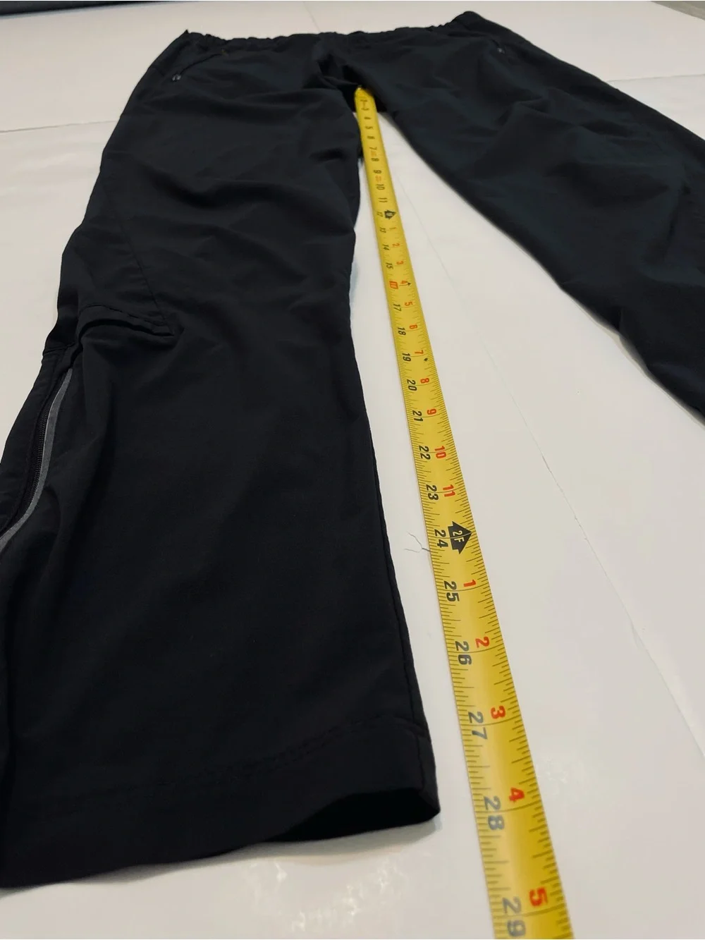 Nike Dri-FIT Women's Black Lightweight Woven Ankle Zip Running Pants - Size S